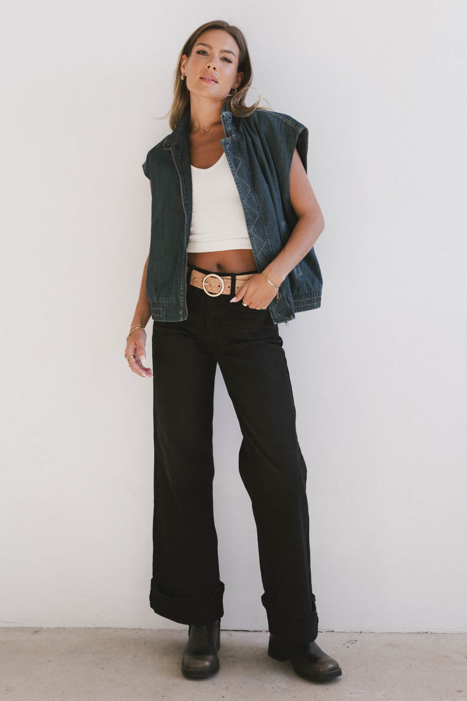 Francine Wide Leg Jeans - FINAL SALE