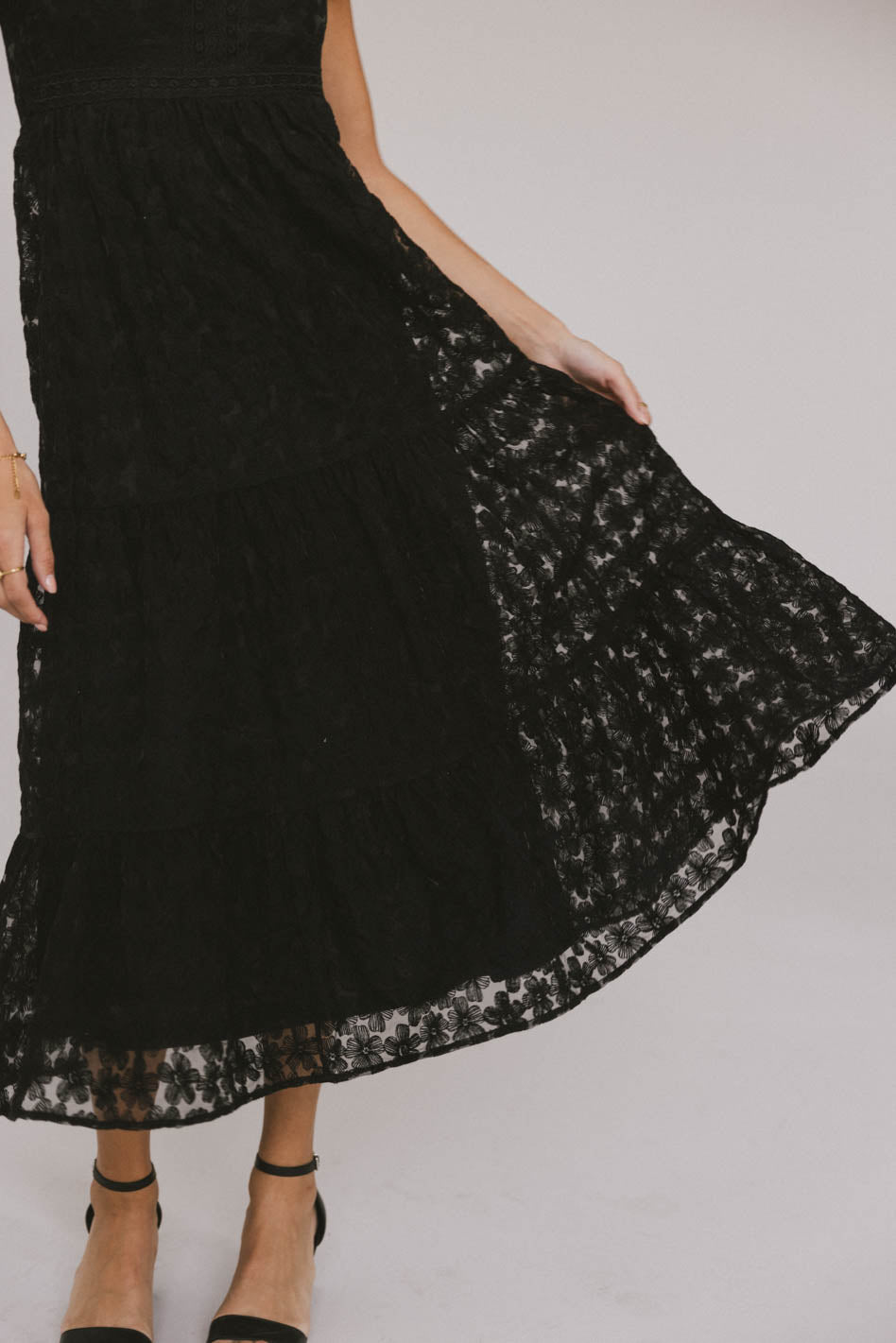 Isn't It Lovely Dress in Black - FINAL SALE