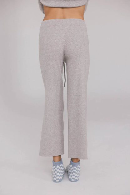 Evelise Ribbed Pants in Grey - FINAL SALE