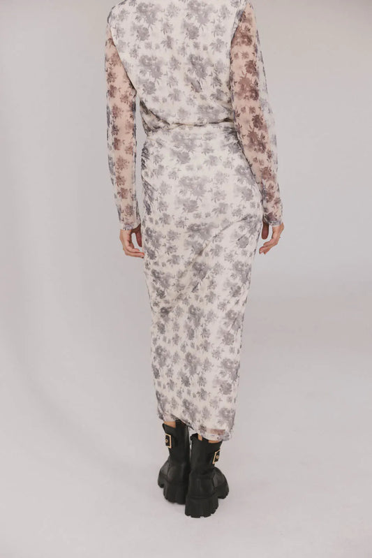 Kenna Mesh Maxi Skirt - FINAL SALE