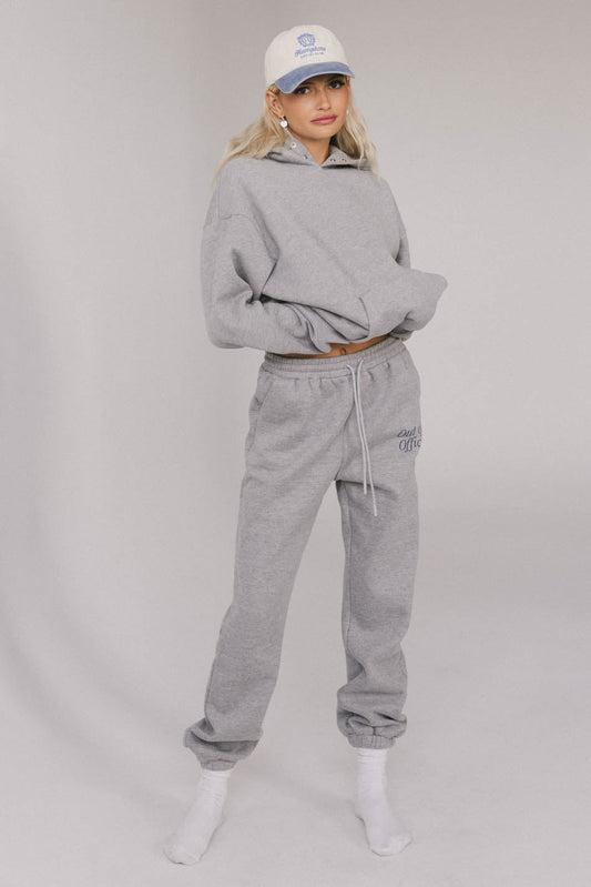 Out of Office Sweatpants in Heather Grey - FINAL SALE