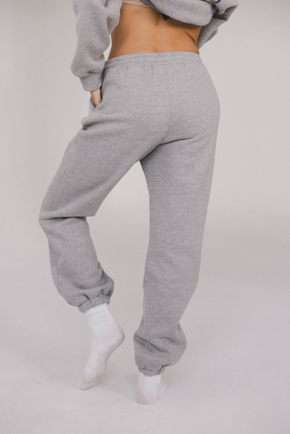 Out of Office Sweatpants in Heather Grey - FINAL SALE