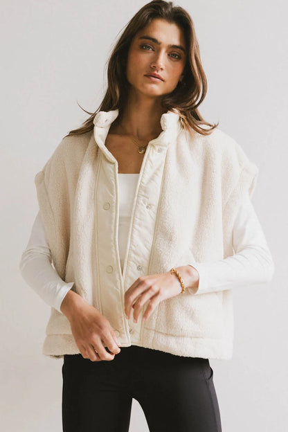 Samirah Sherpa Vest - FINAL SALE