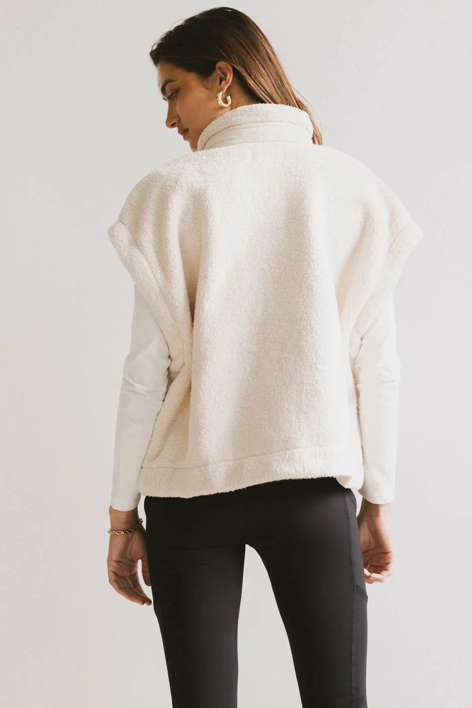 Samirah Sherpa Vest - FINAL SALE