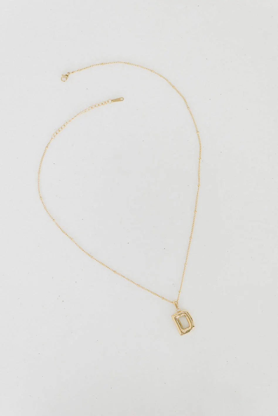 Bubble Letter Necklace - FINAL SALE