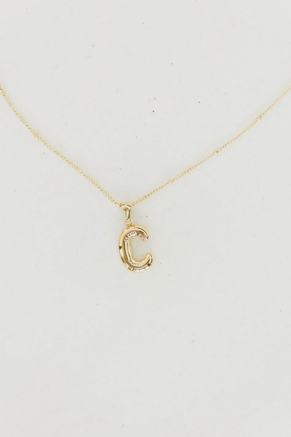 Bubble Letter Necklace - FINAL SALE