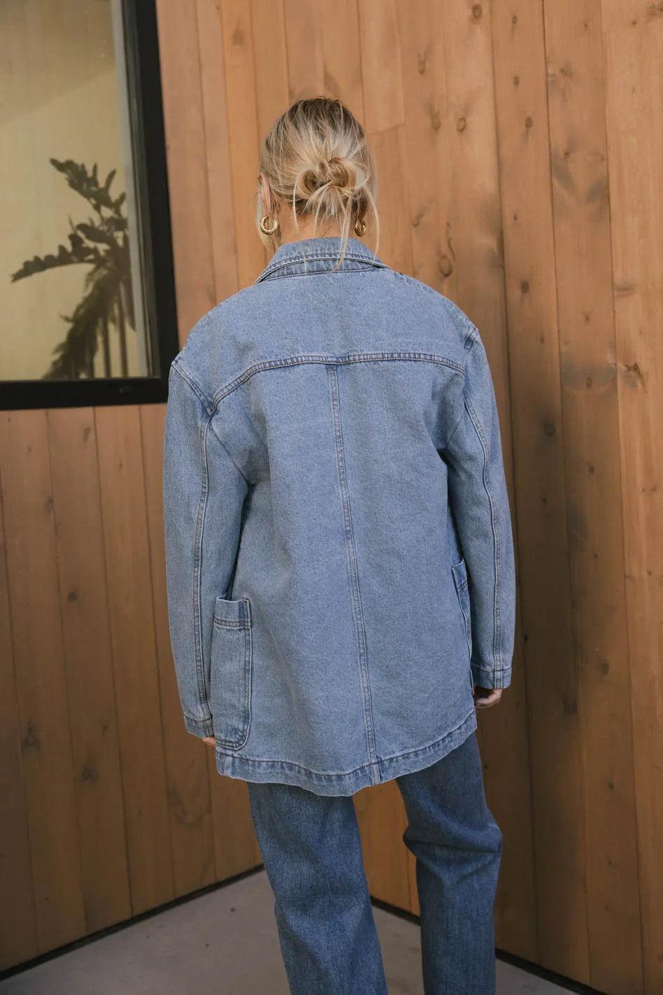 Hesper Denim Blazer - FINAL SALE