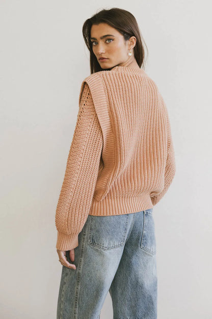 Dream Knit Sweater in Blush - FINAL SALE