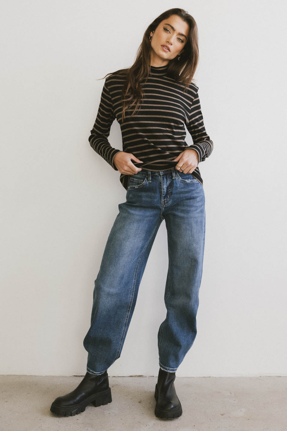 Brenda Barrel Jeans - FINAL SALE