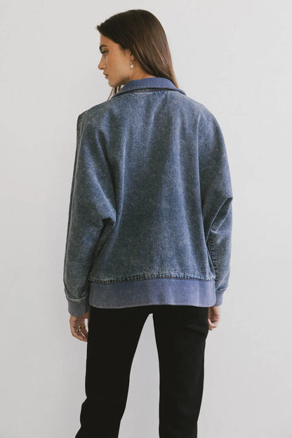 Paige Denim Jacket in Medium Wash - FINAL SALE