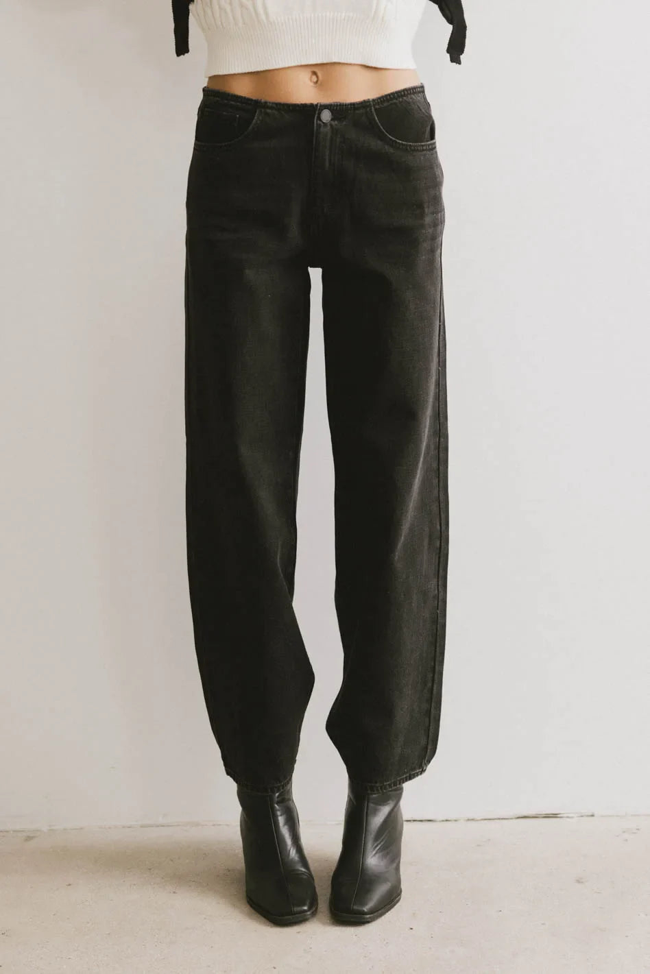 Livy No Waistband Straight Leg Jeans - FINAL SALE