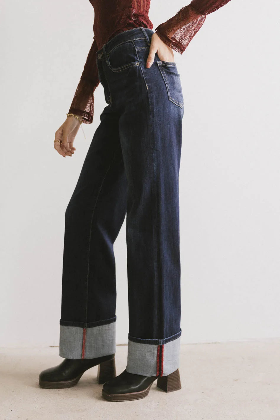 Carlie Wide Leg Jeans - FINAL SALE