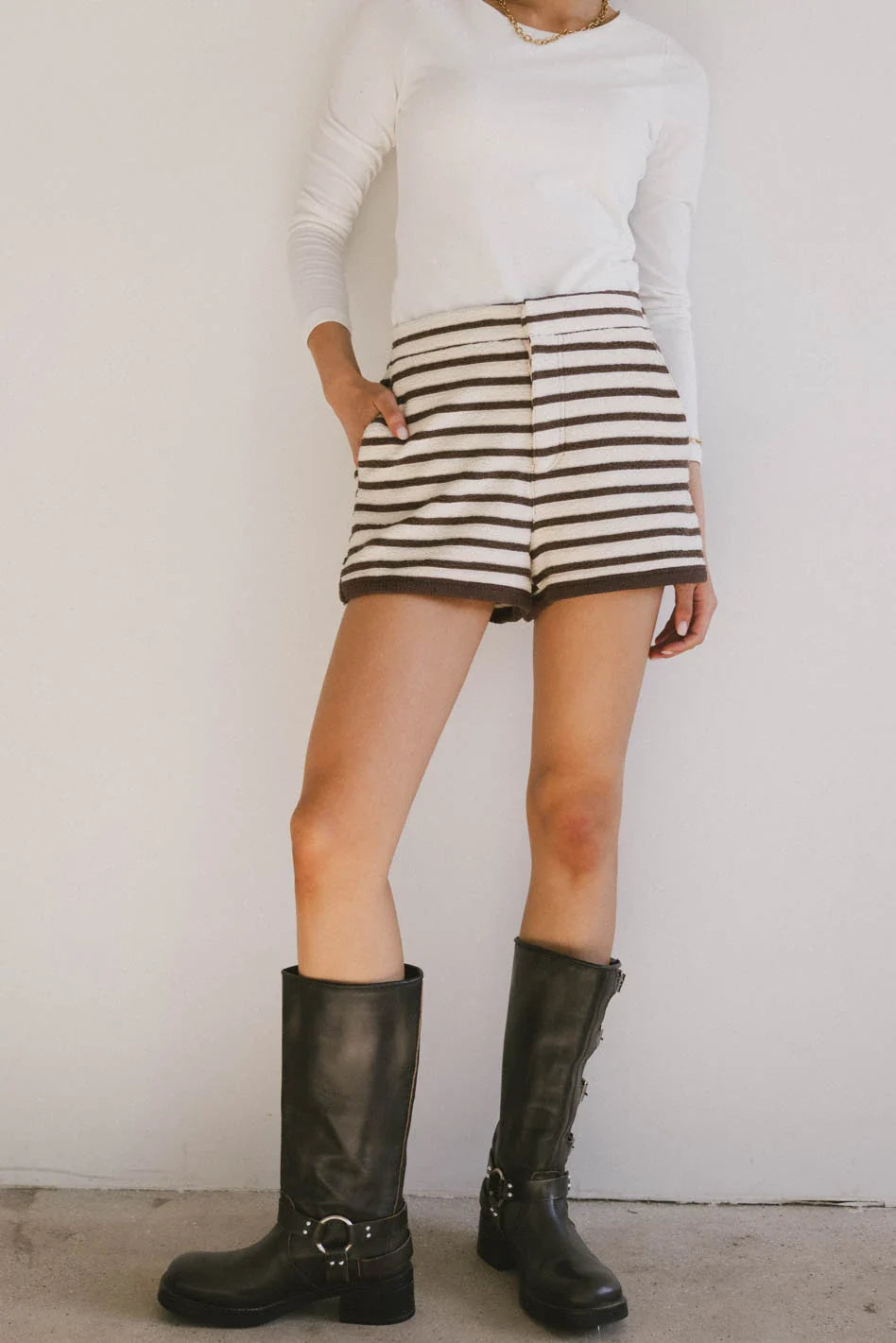 Karis Knit Shorts - FINAL SALE