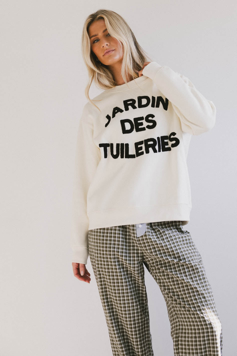 Jardin Des Tuileries Crewneck - FINAL SALE
