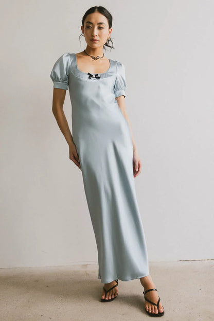 Birdie Satin Maxi Dress - FINAL SALE