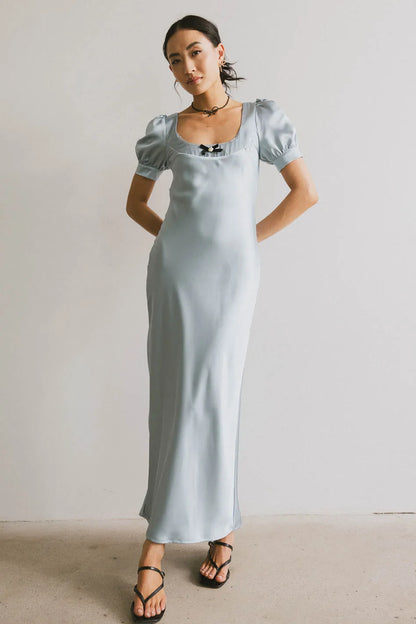 Birdie Satin Maxi Dress - FINAL SALE