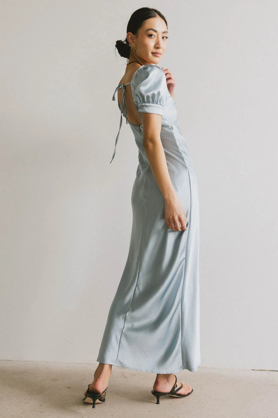 Birdie Satin Maxi Dress - FINAL SALE