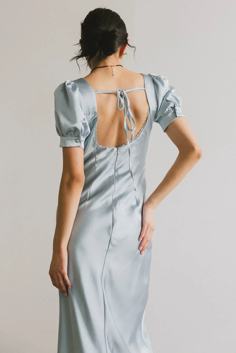 Birdie Satin Maxi Dress - FINAL SALE