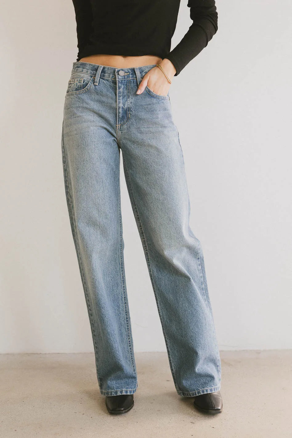 Marlie Relaxed Straight Leg Jeans - FINAL SALE