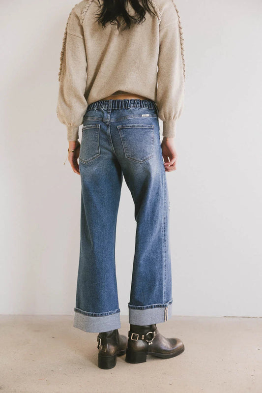 Lacie Cropped Wide Leg Jeans - FINAL SALE