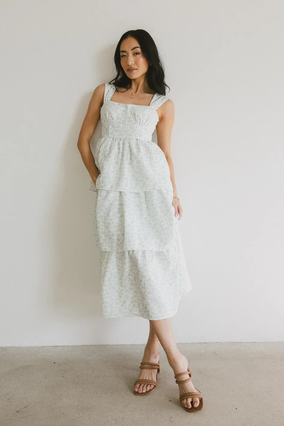 Tammie Floral Midi Dress - FINAL SALE