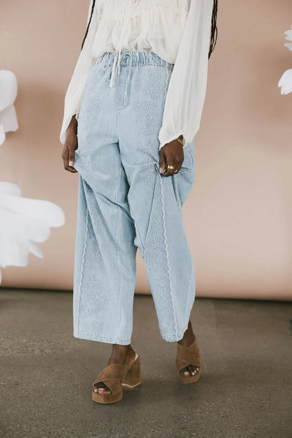 Callie Denim Pants - FINAL SALE