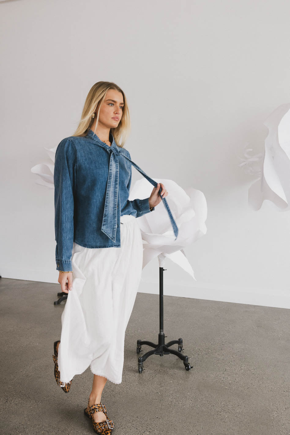 Savv Denim Button Up - FINAL SALE