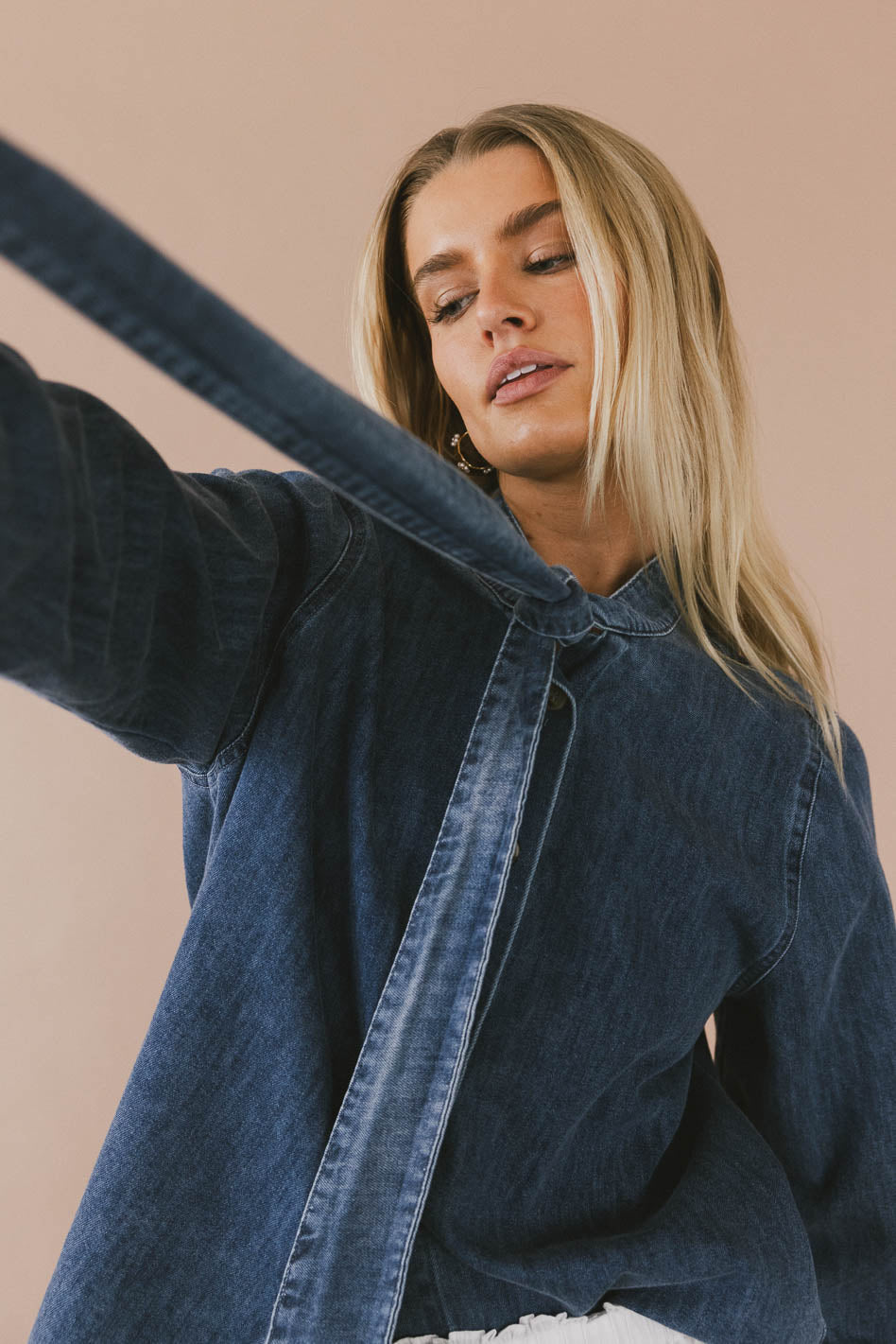 Savv Denim Button Up - FINAL SALE