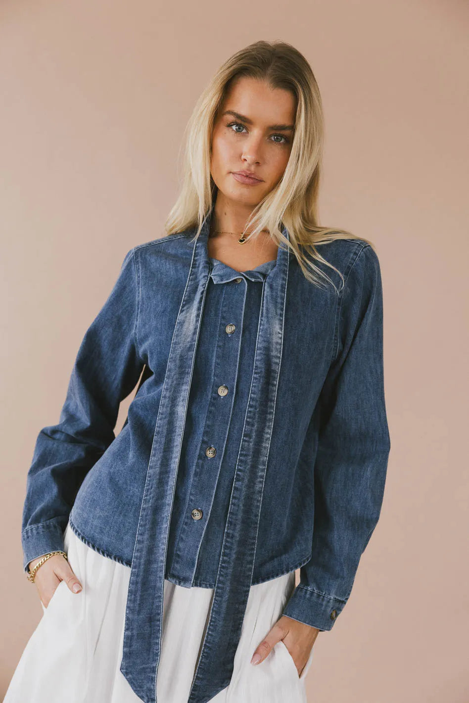 Savv Denim Button Up - FINAL SALE