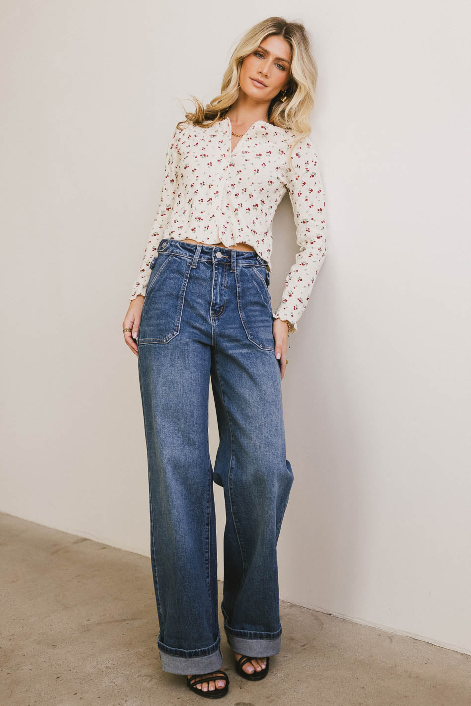 Simon Wide Leg Jeans - FINAL SALE