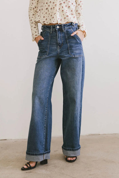 Simon Wide Leg Jeans - FINAL SALE