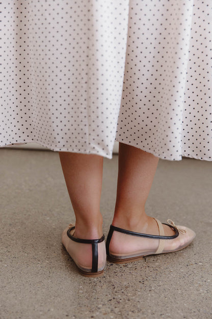 Coconuts by Matisse Bronx Ballet Flats in Nude - FINAL SALE