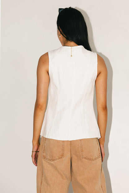 Stella Denim Vest - FINAL SALE