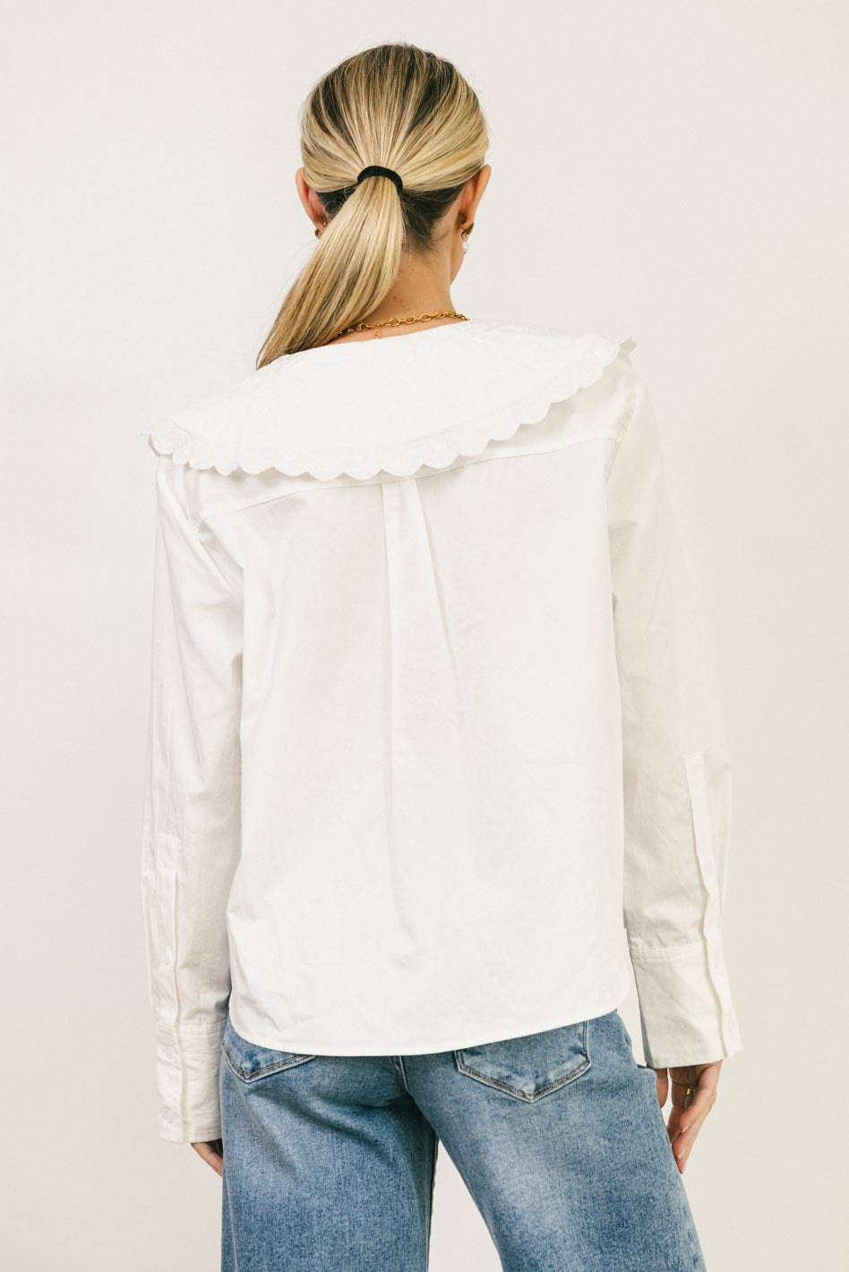 Matea Collared Blouse - FINAL SALE