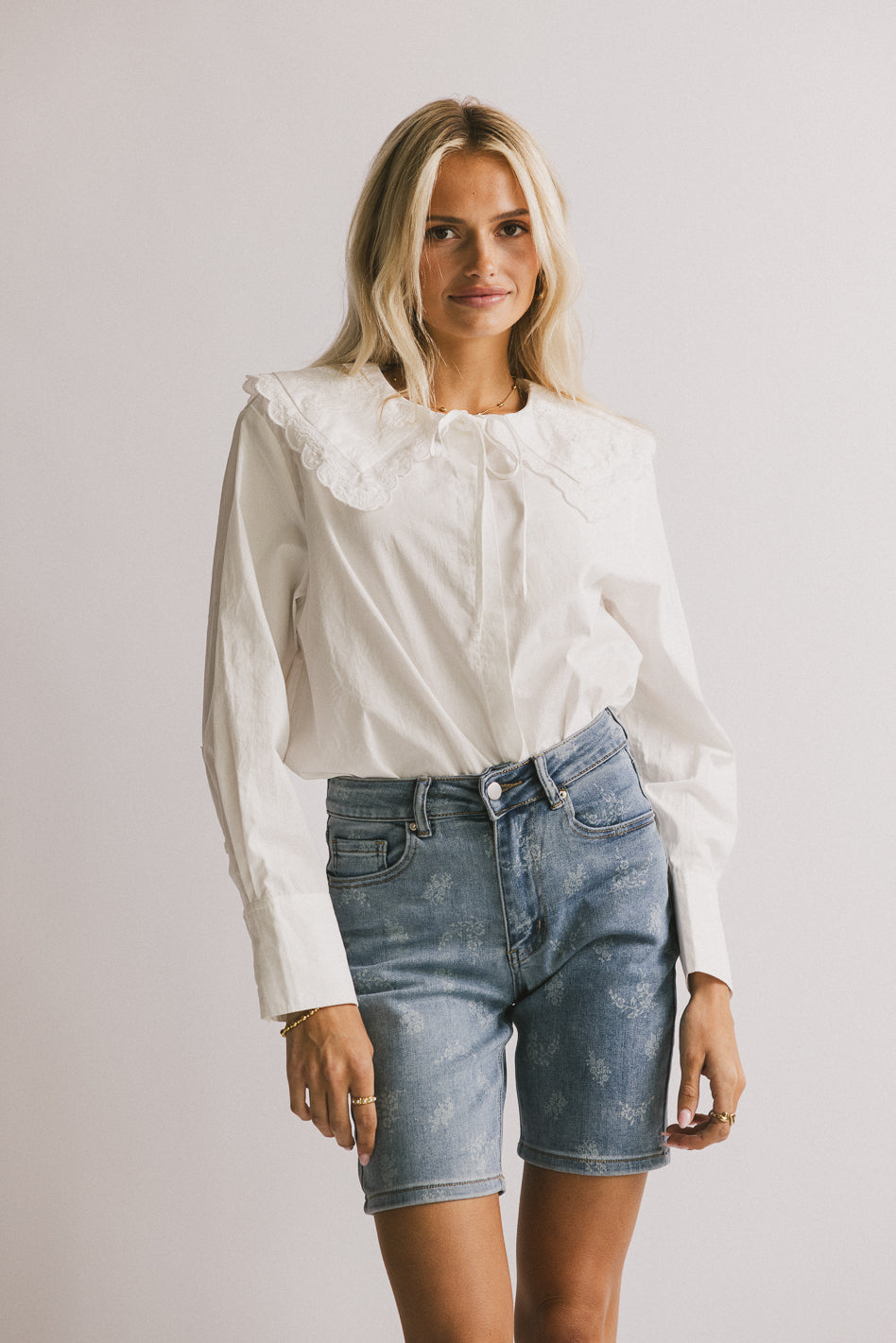 Matea Collared Blouse - FINAL SALE