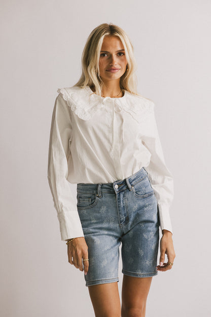 Matea Collared Blouse - FINAL SALE