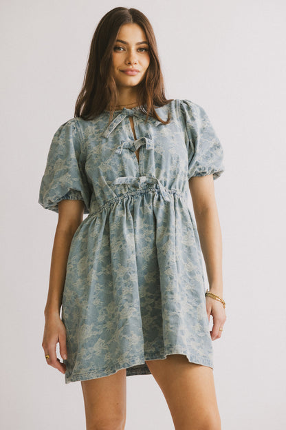 Pony Denim Mini Dress - FINAL SALE