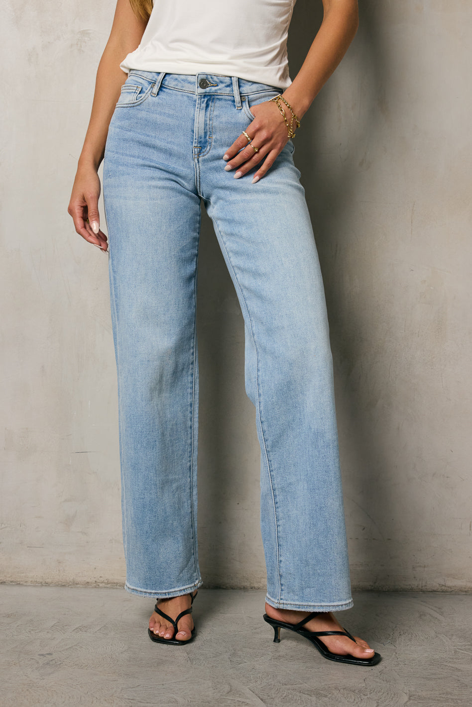 Ashtin Low Rise Dad Jeans - FINAL SALE