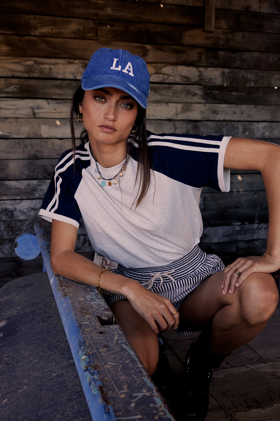 Peyson Striped Tee - FINAL SALE