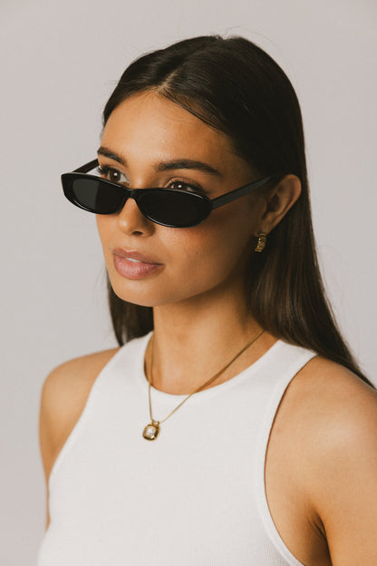 Lonnie Sunglasses in Black