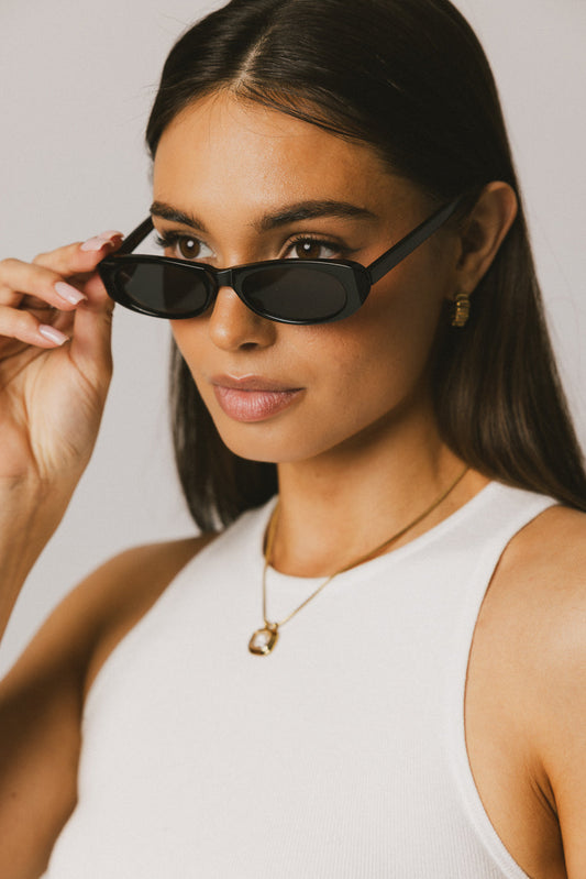 Lonnie Sunglasses in Black
