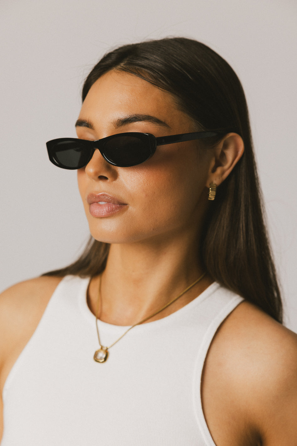 Lonnie Sunglasses in Black