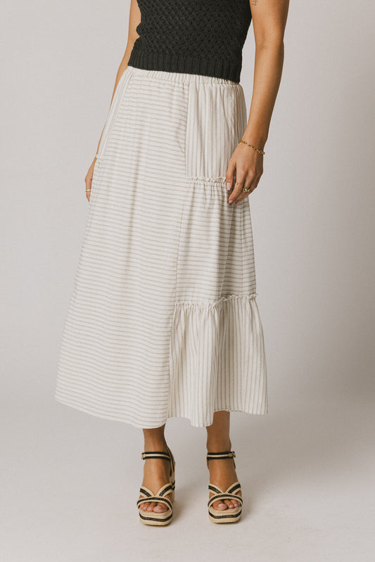 Pepper Striped Maxi Skirt - FINAL SALE