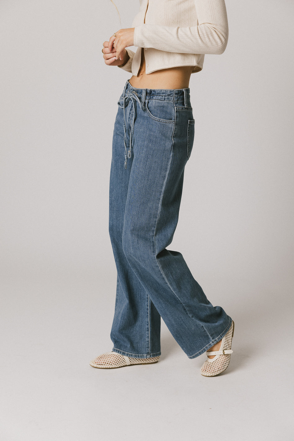 Enzo Wide Leg Jeans - FINAL SALE