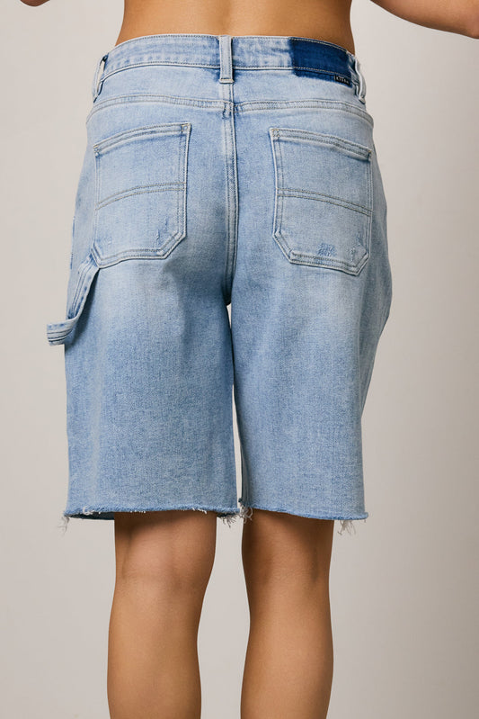 Mika Light Wash Bermuda Shorts - FINAL SALE