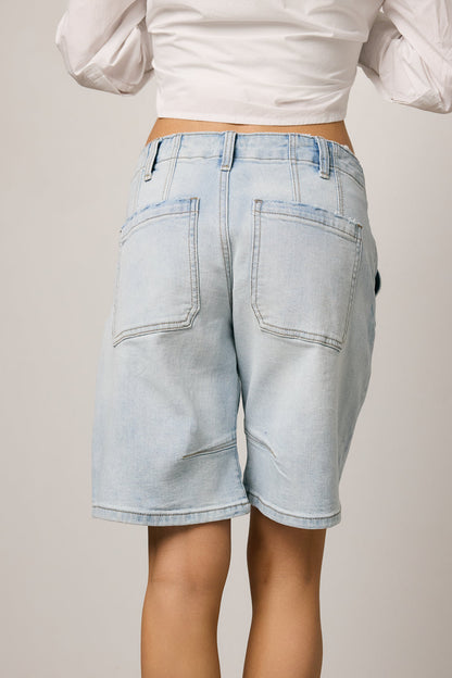 Kai Light Wash Bermuda Shorts - FINAL SALE