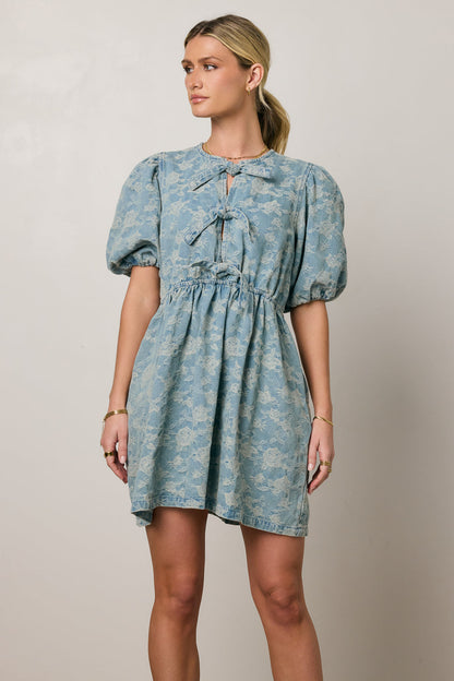 Pony Denim Mini Dress - FINAL SALE