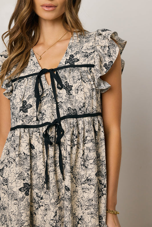 Kennie Floral Mini Dress - FINAL SALE