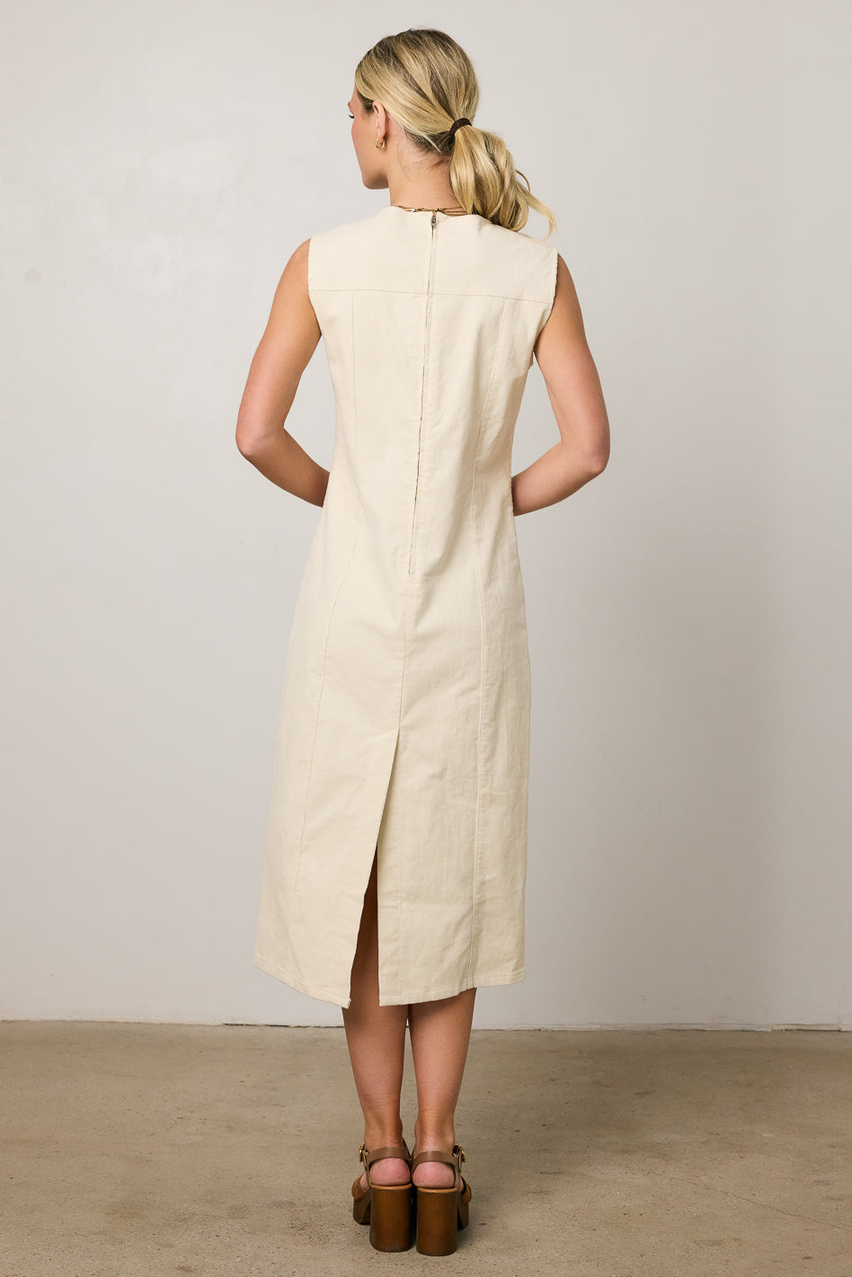 Olivia Corduroy Midi Dress - FINAL SALE