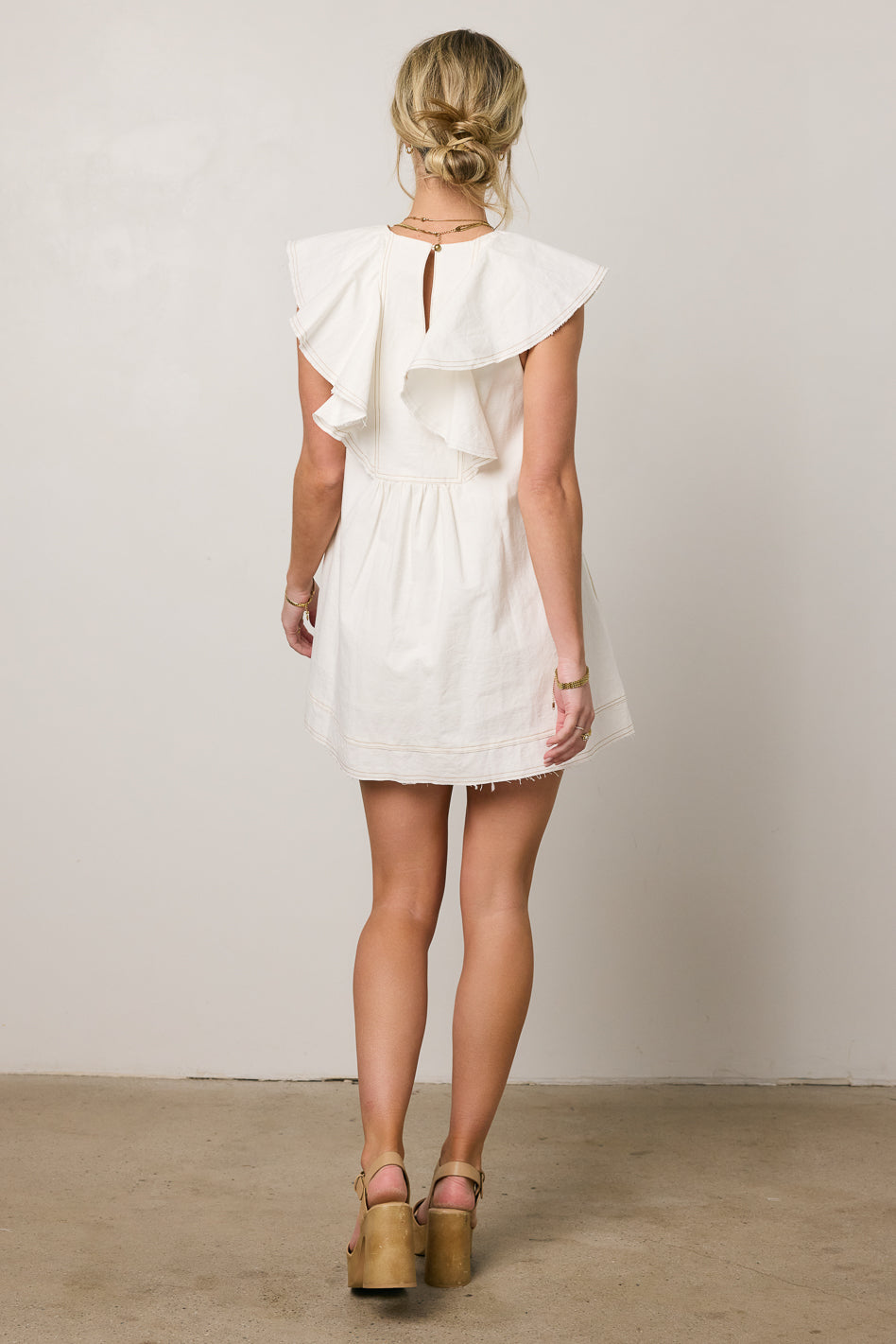 Willow Collared Babydoll Dress - FINAL SALE